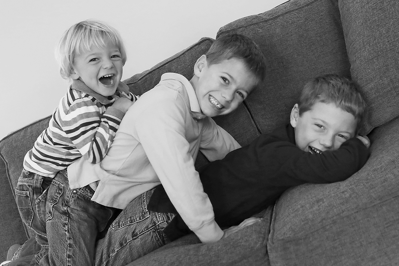 Cameron, Thomas & Griffin, almost 6 yr old twins & 3 yrs