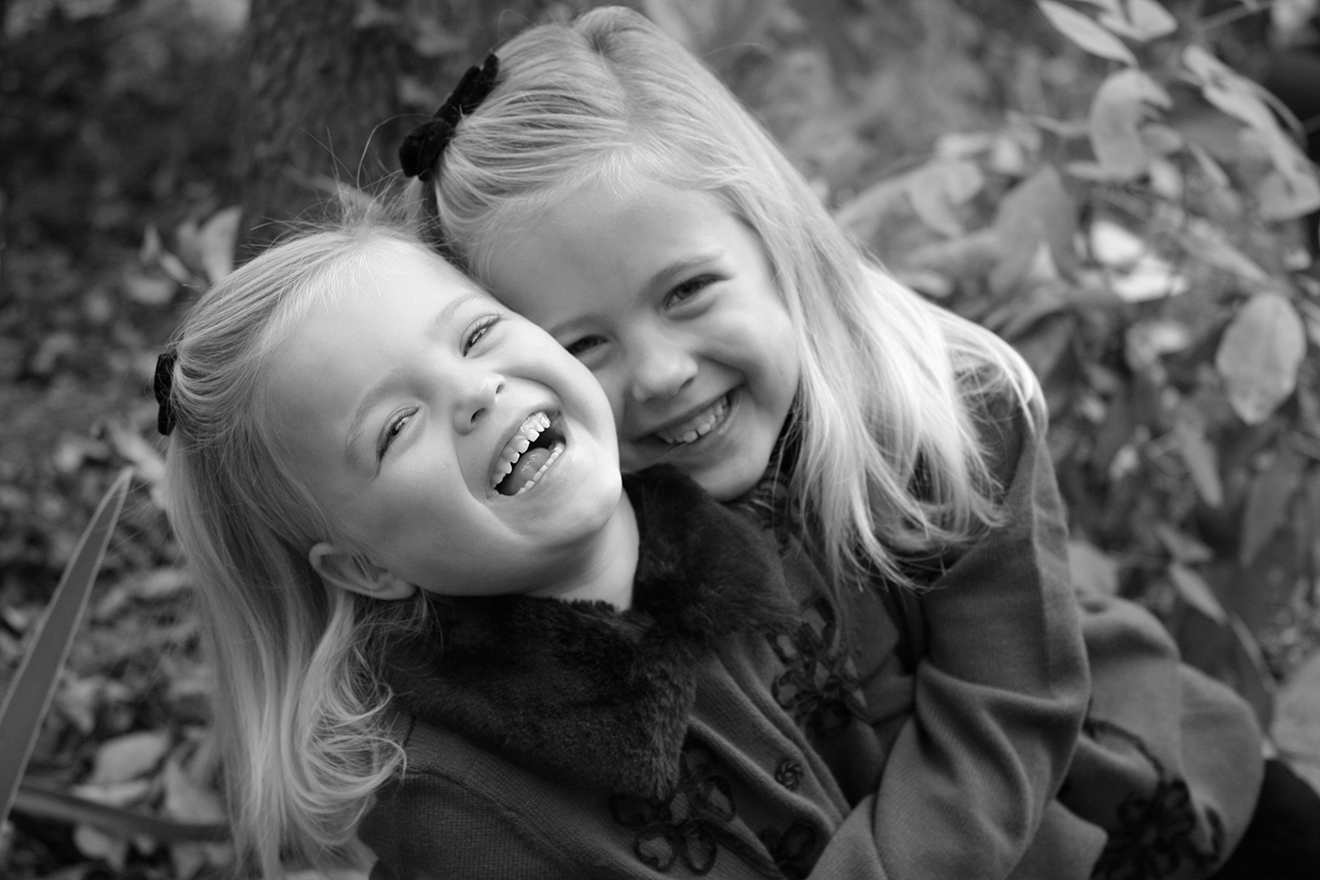 Abby and Emma, 5 and 3 years old